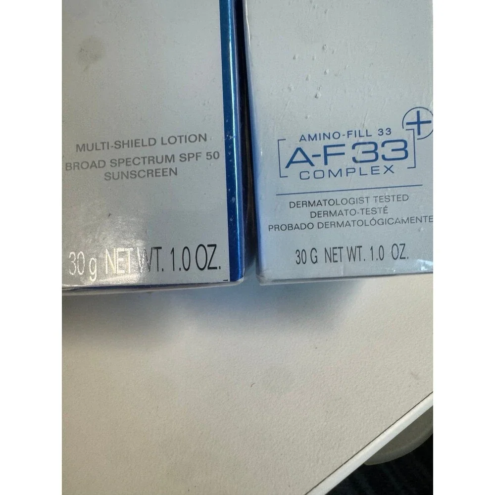 2 Avon Anew Clinical Skincare Set Skinvincible & Pro+ Line Eraser Treatment New